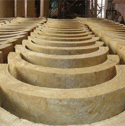 rock wool pipe for industrial insulation